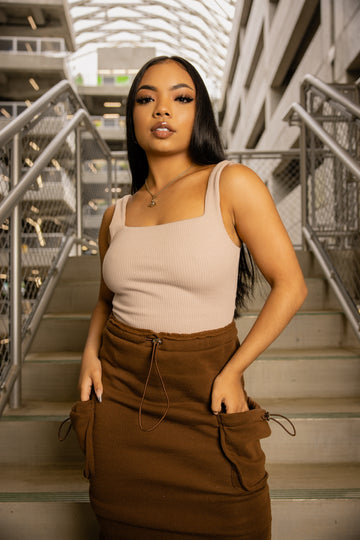 Seamless Ribbed Bodysuit